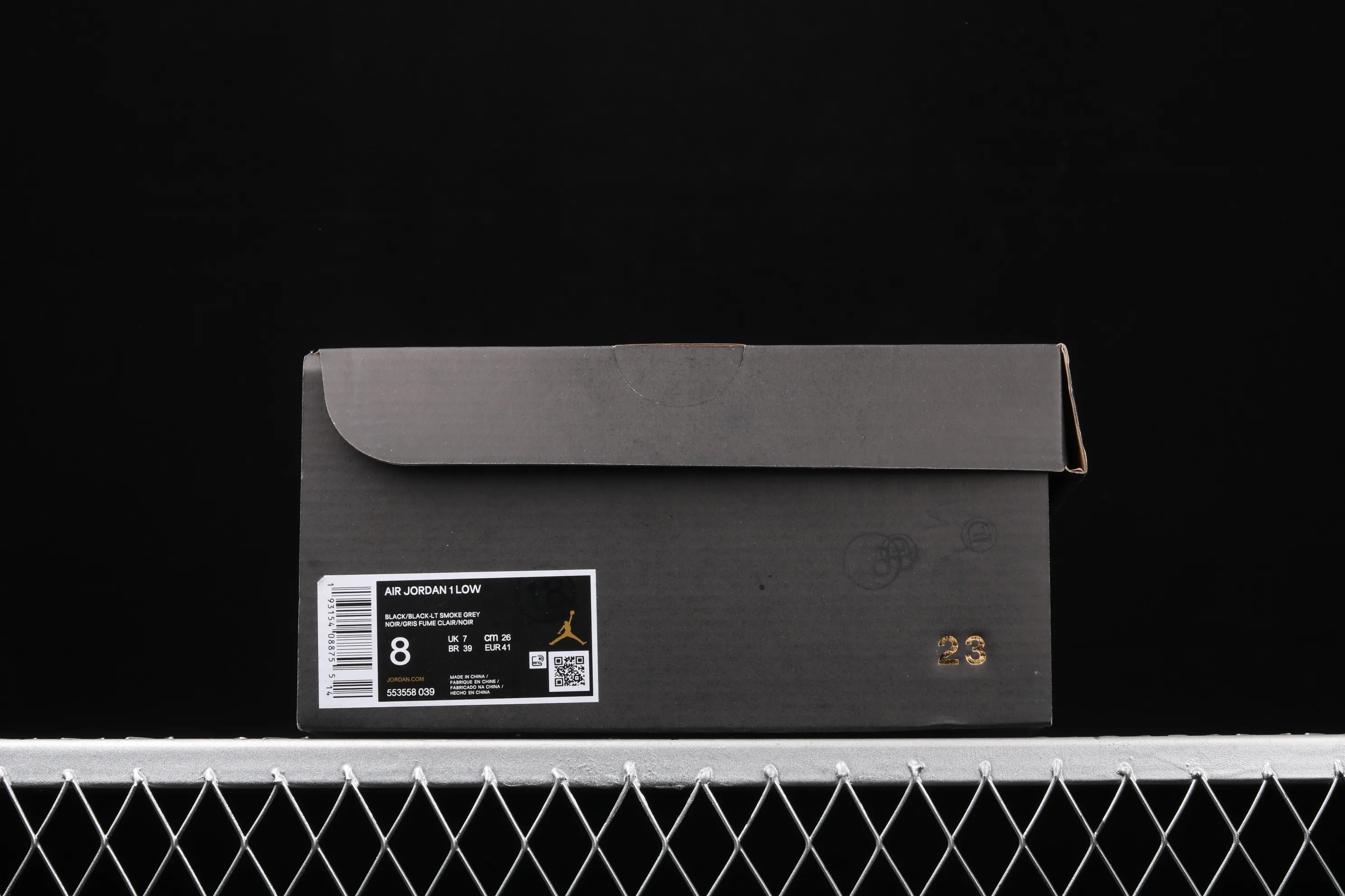 All categories Air Jordan Jordan series basketball shoes Air Jordan 1 Low Air Jordan 1 Low Shadow AJ1 Joe 1 cool gray low-top cultural and leisure sports sneakers 553558-039